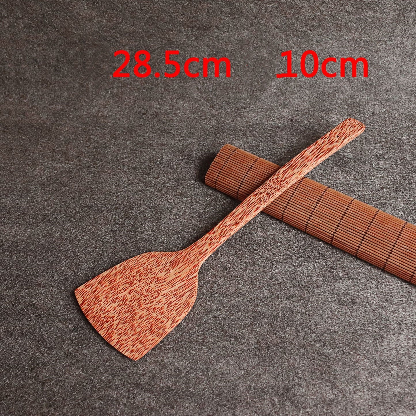 Tazón Artesanal de Coco con Utensilios de Madera – Set Natural para Cocina y Decoración