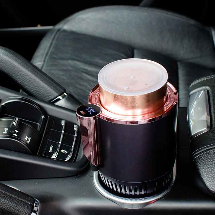 Taza 2 en 1 para Auto – Calentador y Enfriador con Pantalla Digital