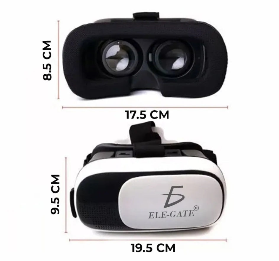 Gafas de Realidad Virtual 3D VR Box | Compatible con Todos los Smartphones