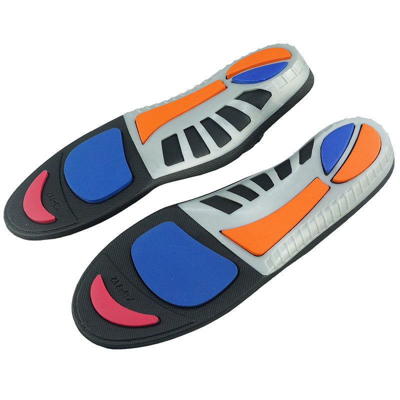 Inner And Outer Eight-character High Elastic Buffer Shock-absorbing Insole