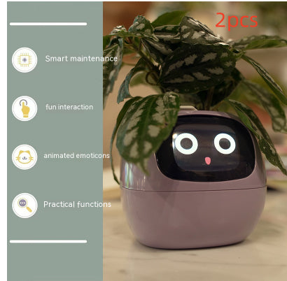 Maceta Inteligente Interactiva | Monitor de Planta con Sensores y Pantalla