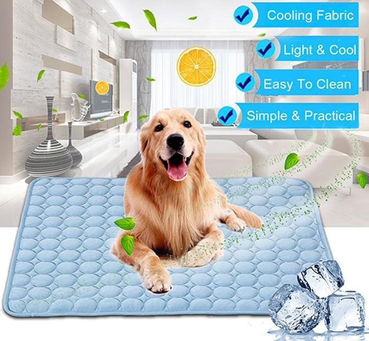 Almohadilla para refrescar cama de perros y gatos, para enfriar el espacio de tu mascota por el calor, ideal para el verano, mascotas felices