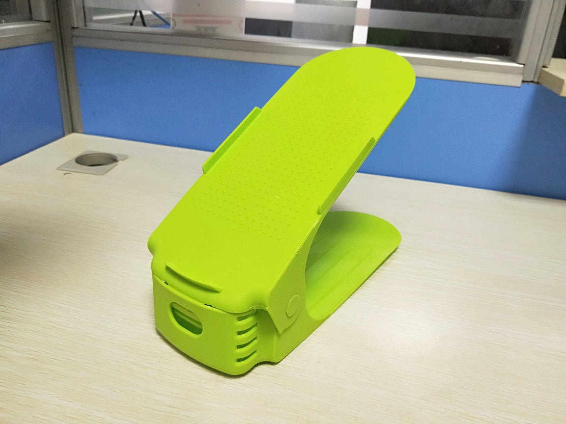 Organizador de Zapatos Doble Ajustable – Soporte de Almacenamiento Vertical ahorro 50%