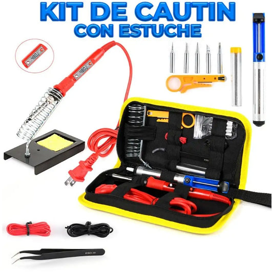 Kit de Soldadura Profesional con Pantalla LCD y Temperatura Ajustable – Calentamiento Rápido y Preciso