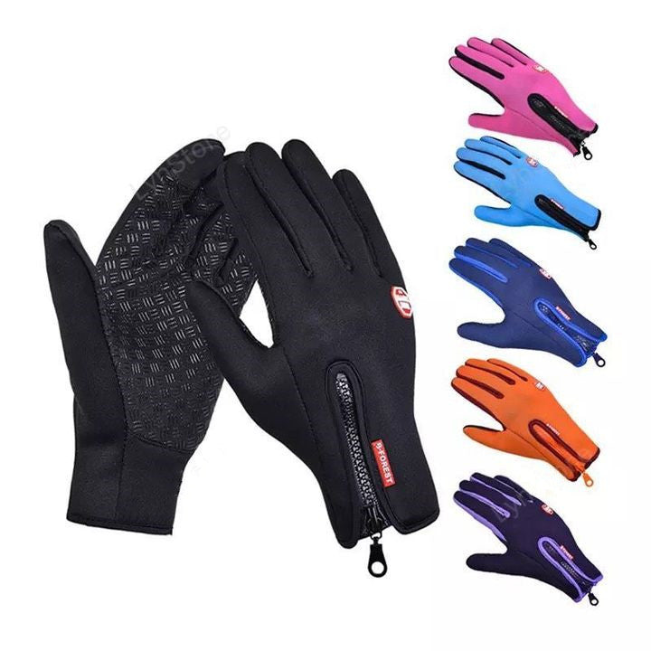 Guantes Térmicos Antideslizantes de Polar – Ideales para Ciclismo y Frío