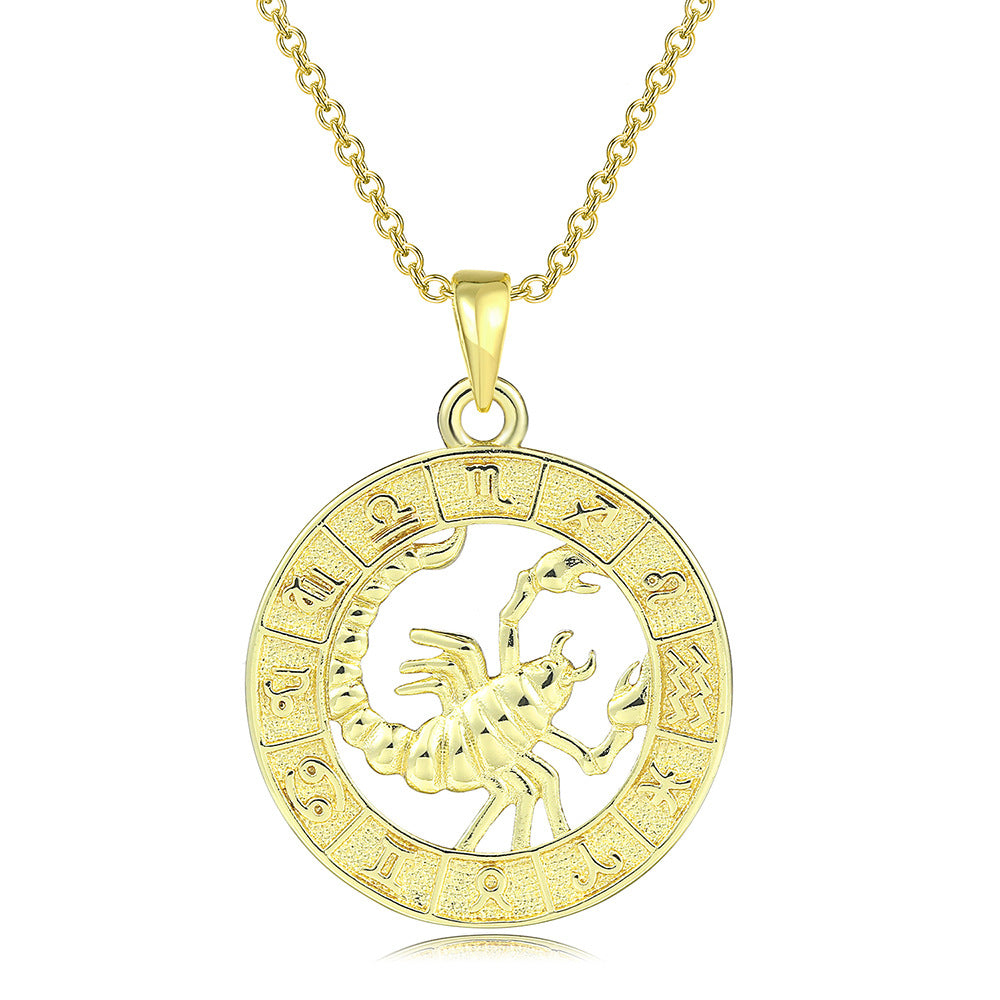 Amuleto Estelar de 12 Signos – Elegancia y Energía en un Collar