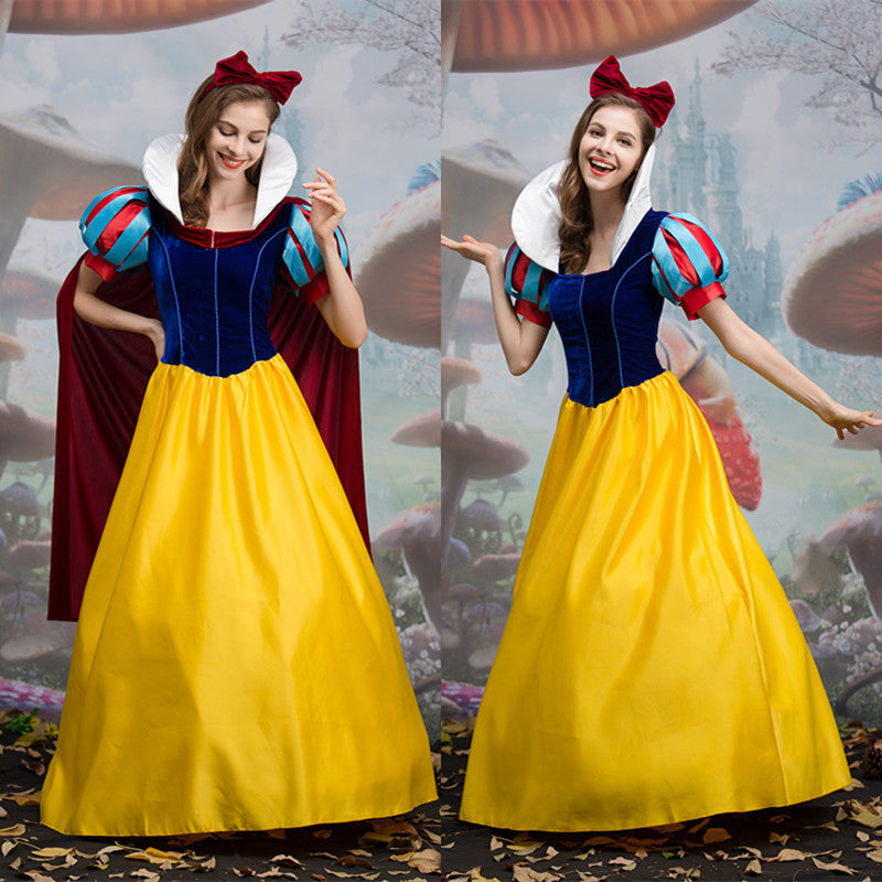 Vestido Blancanieves, Disfraz De Halloween , Talla Grande