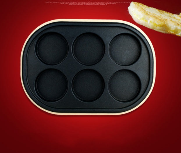 Máquina para Pastelitos Tipo Waffle – 650W Bandeja Ondulada