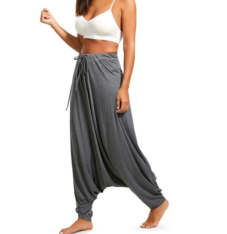 Pantalones Tipo Harem de Algodón | Comodidad y Movimiento Libre