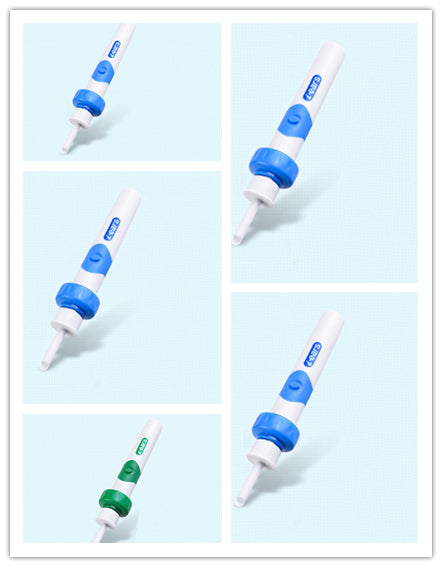 Limpiador eléctrico de oídos, Limpiador eléctrico de oídos, rápida succión