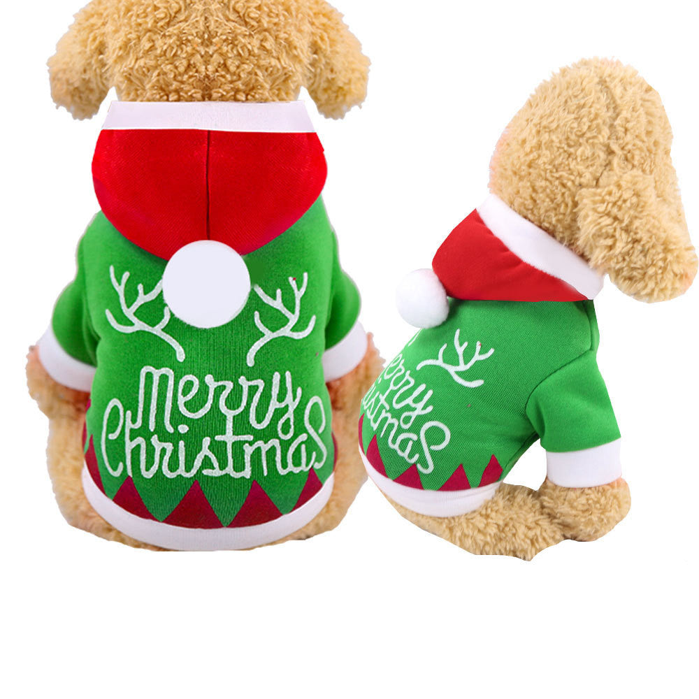 Ropa navideña para mascotas  cálida y todos los talles