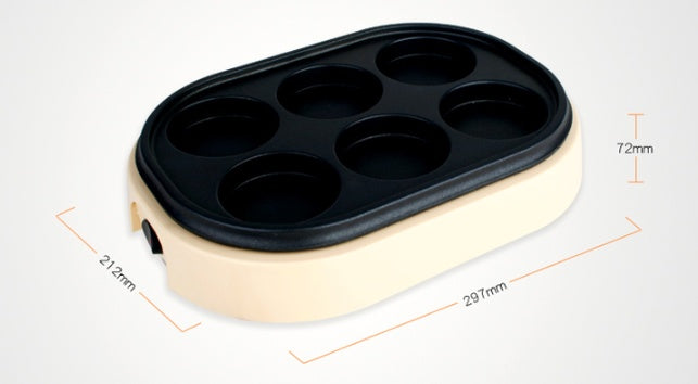 Máquina para Pastelitos Tipo Waffle – 650W Bandeja Ondulada