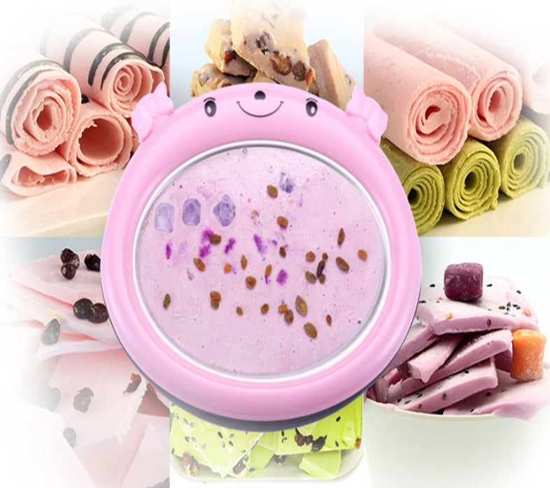 Máquina de Helado en Rollo Casera | Sin Electricidad y Fácil de Usar