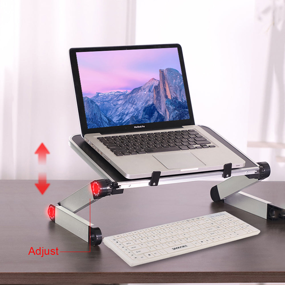 Soporte plegable para computadora portátil Soporte ergonómico para tableta de escritorio