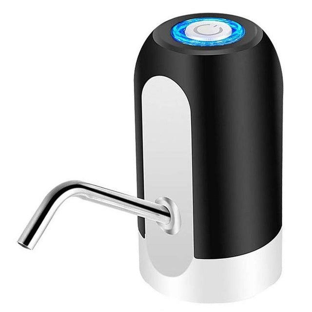 Dispensador de Agua Automático Garrafón Recargable Bomba de Agua Eléctrica Inalámbrica Bombeo Rápido Despachador de Agua con Interruptor para Botella de Galón Universal