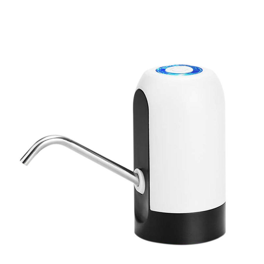 Dispensador de Agua Automático Garrafón Recargable Bomba de Agua Eléctrica Inalámbrica Bombeo Rápido Despachador de Agua con Interruptor para Botella de Galón Universal