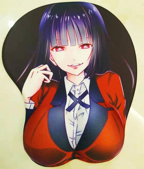 Mouse Pad, Alfombrilla de ratón bidimensional para escuela secundaria, almohadilla de muñeca, alfombrilla de ratón de silicona súper grande ANIME