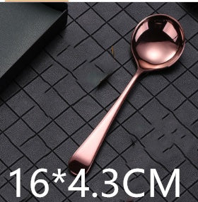 Cuchara de Sopa y Colador en Acero Inoxidable 304 – Utensilios de Cocina Premium