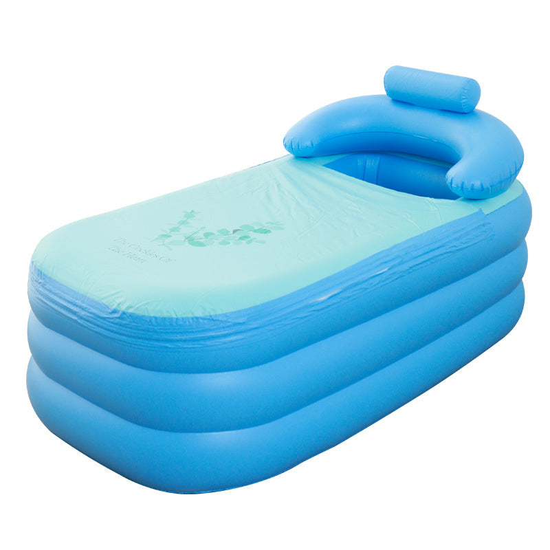 Tina, Bañera inflable plegable bañera barril SPA, masaje bañera barril pie baño barril