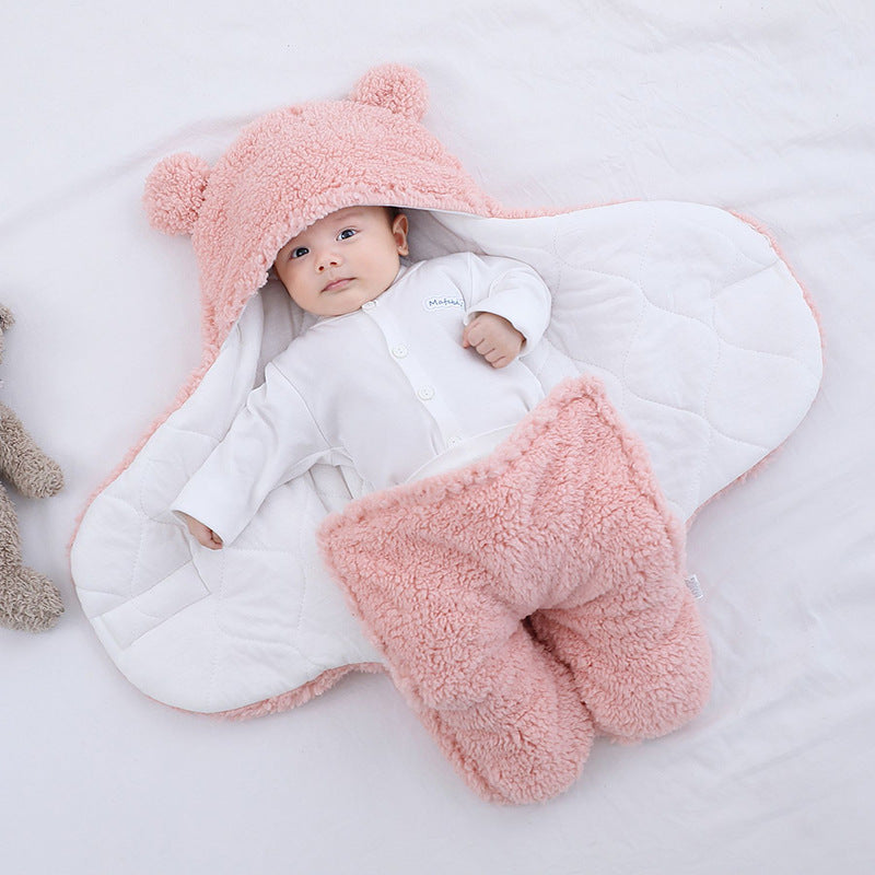 Bosa de dormir para infante, Envoltura de saco de dormir acolchado para bebé