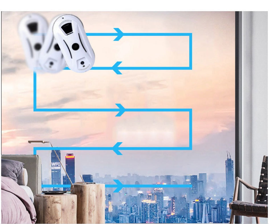 Robot Inteligente Limpiador de Ventanas | Limpieza Automática sin Esfuerzo