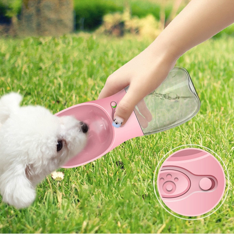 Taza de agua para mascotas Botella de agua portátil al aire libre, alta calidad