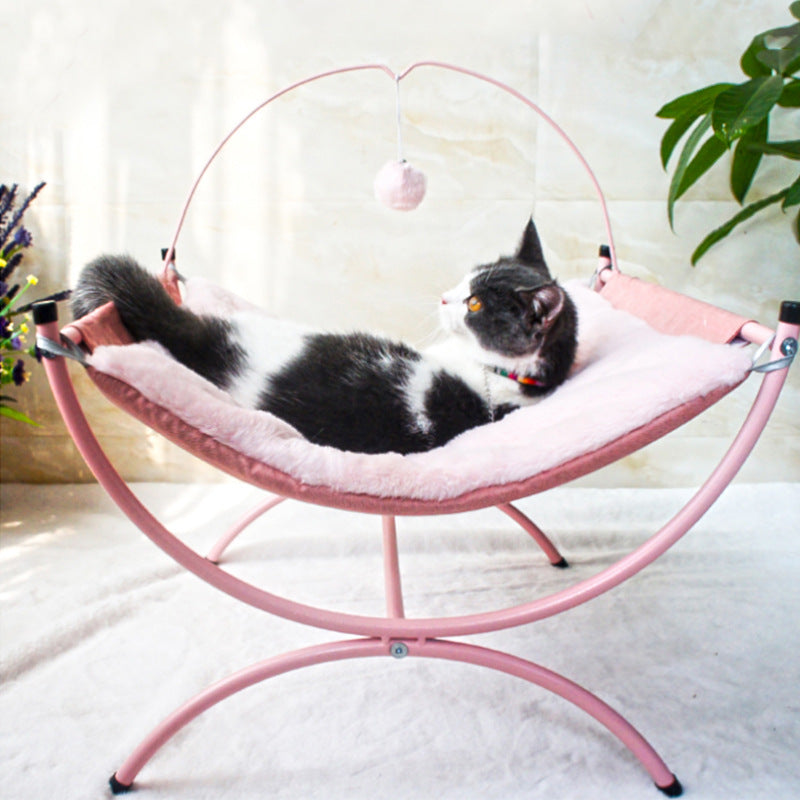 Cama para gatos reclinable universal para gatos , Hamaca divertida para tu Mascota, también es cómoda para perros pequeños