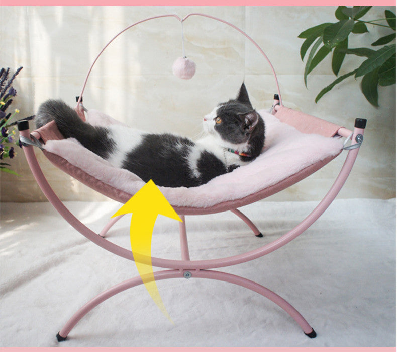 Cama para gatos reclinable universal para gatos , Hamaca divertida para tu Mascota, también es cómoda para perros pequeños