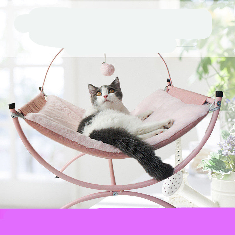 Cama para gatos reclinable universal para gatos , Hamaca divertida para tu Mascota, también es cómoda para perros pequeños