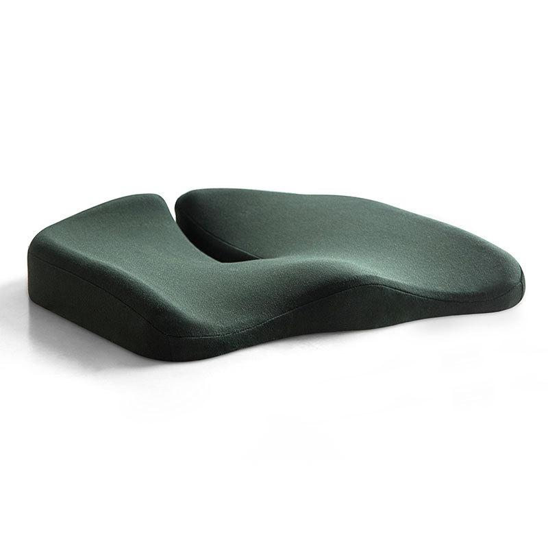 Cojín de asiento para aliviar la presión y almohada Lumbar para aliviar la espalda, cojín transpirable para las pompas, almohadillas antideslizantes para sillas de oficina resistentes al desgaste