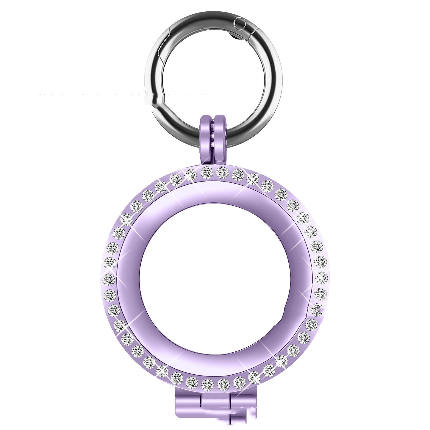 Rastreador de posicionamiento Airtag para GATOS, carcasa protectora con incrustaciones de diamantes