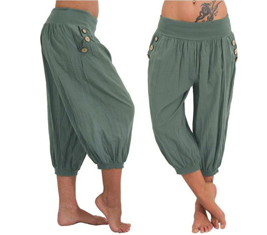 Pantalón Curvy de Algodón Puro | Ligero, Cómodo y Atemporal