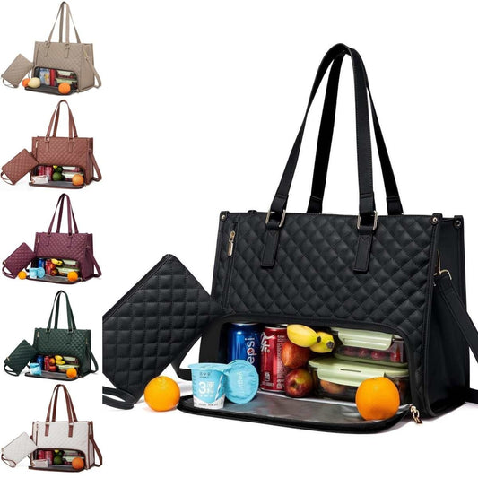 Bolsa Térmica 2 en 1 para Picnic  y bolsa para dama al a vez – Elegancia y Función en tu Día a Día