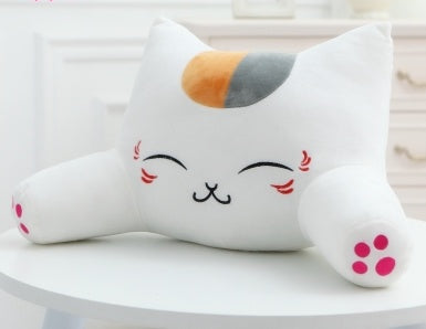 Almohada Gatuna Suave, cojin lumbar – Perfecta para Sofá, Oficina o Auto