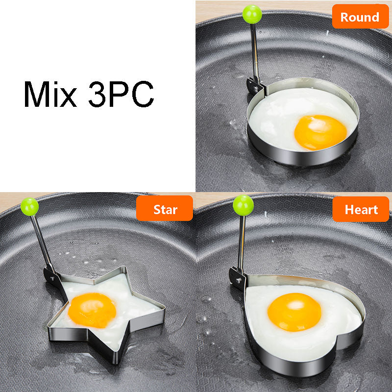 Molde de Acero para Huevos | Cocina con un Toque de Amor
