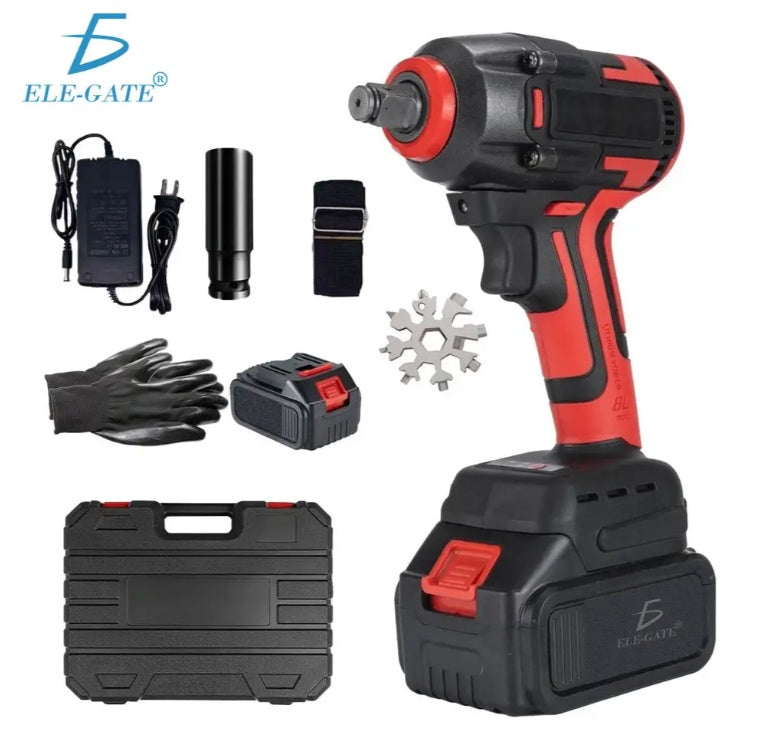 Pistola de Impacto Inalámbrica Atverce 300Nm – Potencia Profesional en Cualquier Lugar