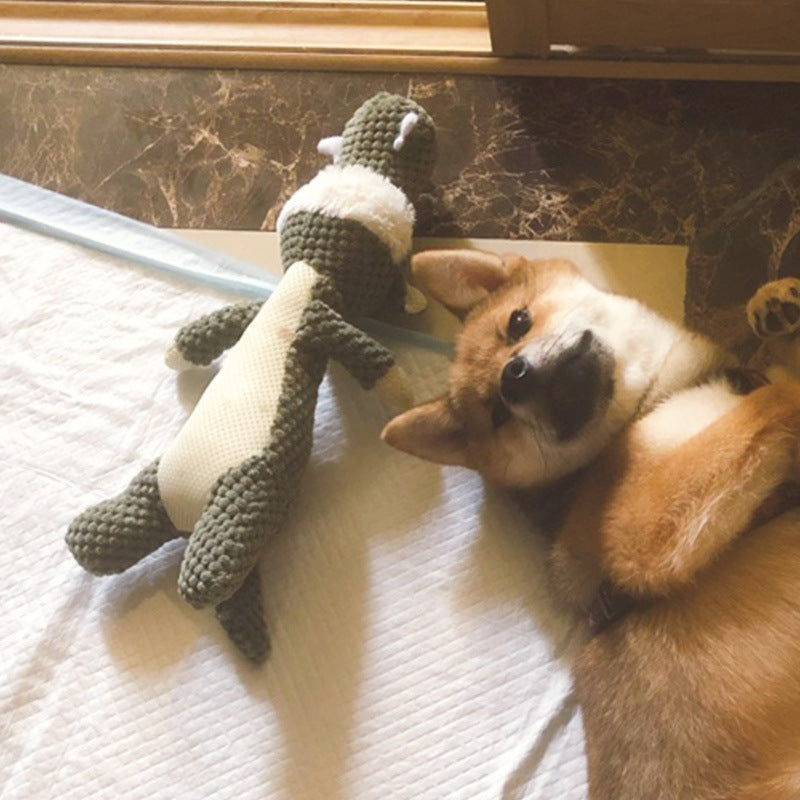 Juguete de felpa para perros, juguete resistente a mordeduras y al estrés de tu mascota, de cobertura suave que no daña su dentadura