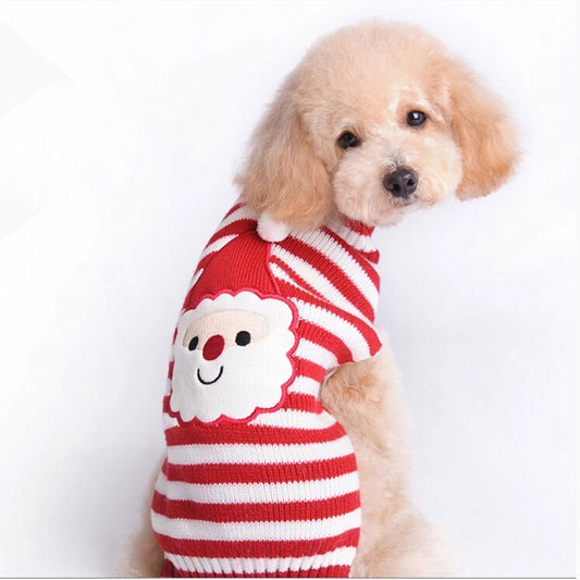 Ropa para perros, ropa para  mascota con motivos navideños cálida de excelente calidad