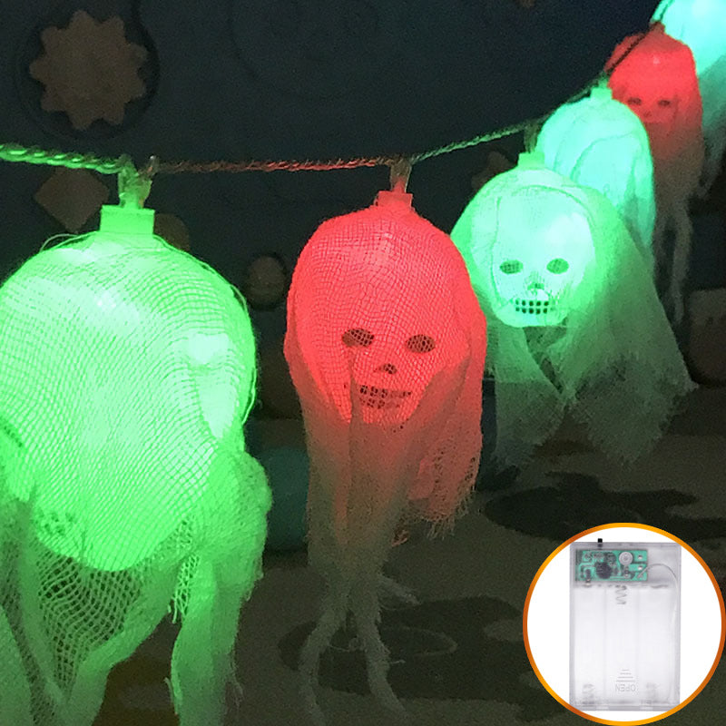 Guirnalda de luces para Halloween, CALACAS divertidas