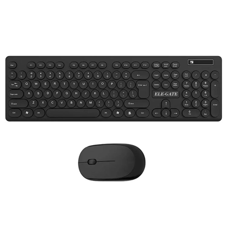 Kit de teclado y ratón inalámbricos, silenciosos y cómodos.