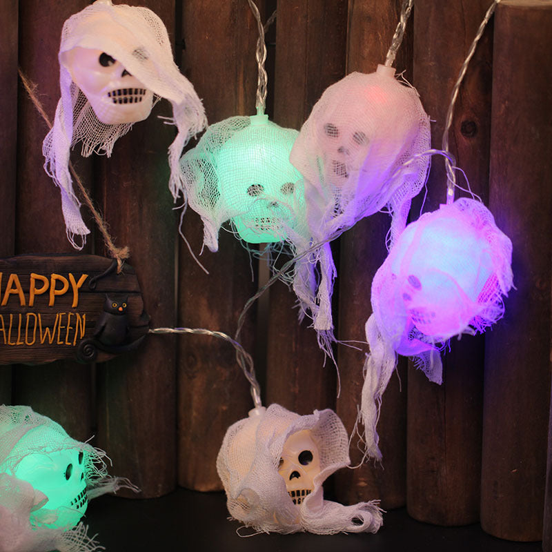 Guirnalda de luces para Halloween, CALACAS divertidas