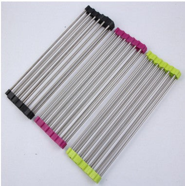 Rejilla Plegable Multifuncional para Fregadero | Secado Rápido y Diseño Profesional