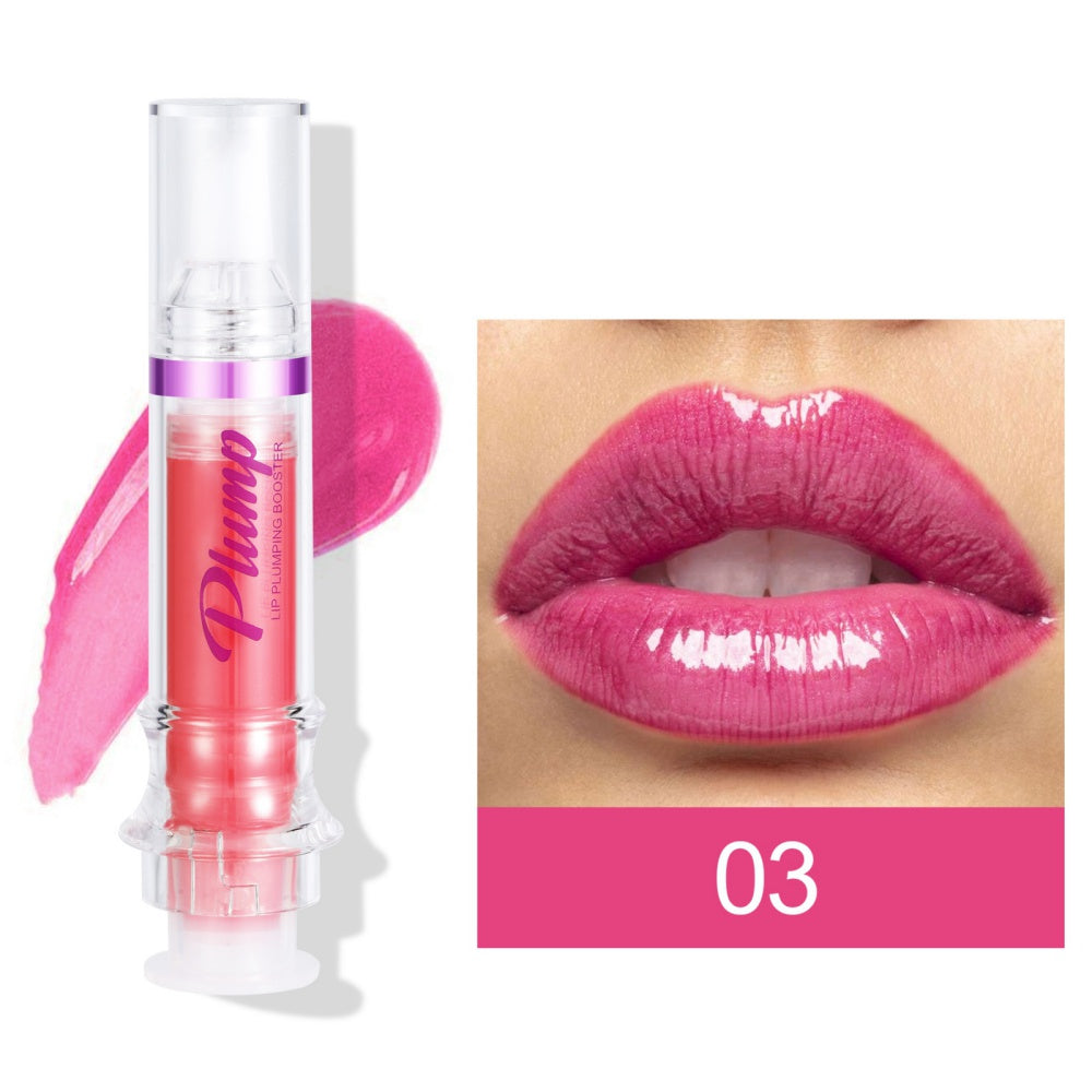 Nuevo tubo de labios rico bálsamo, Color ligeramente brilloso, labios de miel, espejo de cristal, labios, lápiz labial líquido con espejo