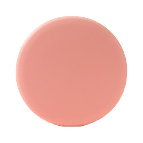 Espejo cosmético portátil con luz LED para maquillaje.