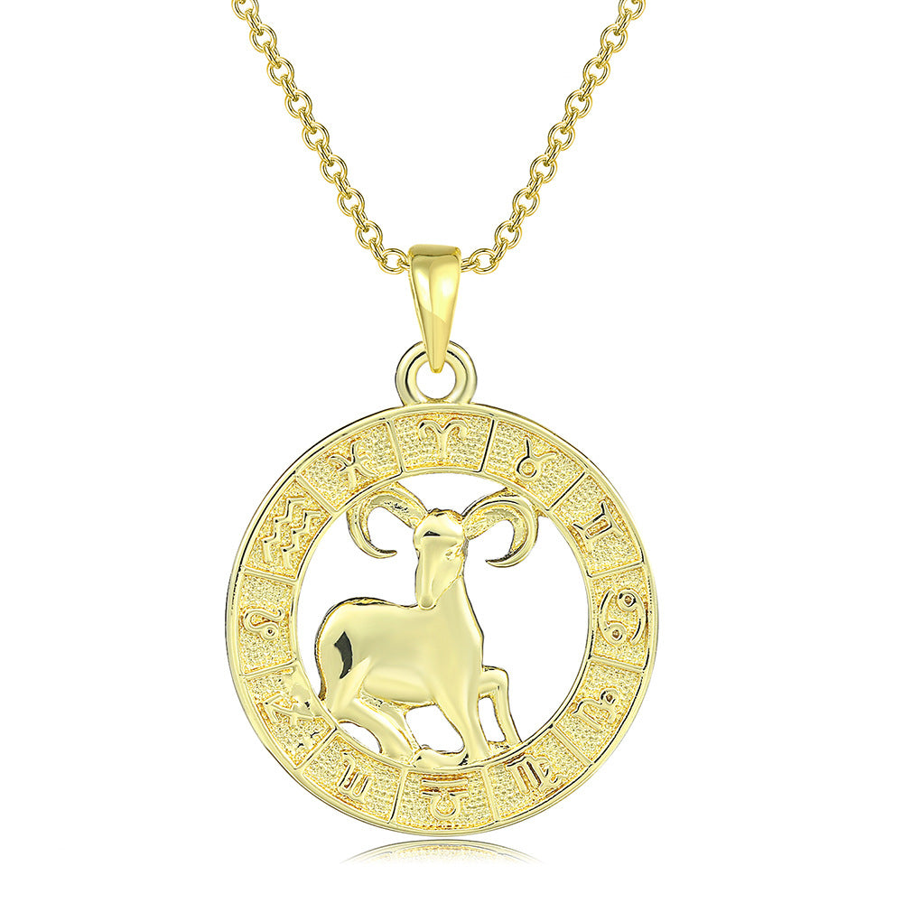 Amuleto Estelar de 12 Signos – Elegancia y Energía en un Collar