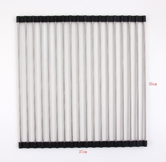 Rejilla Plegable Multifuncional para Fregadero | Secado Rápido y Diseño Profesional