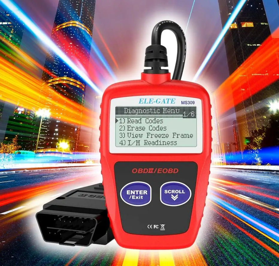 Herramienta de diagnóstico automotriz con escáner OBD2