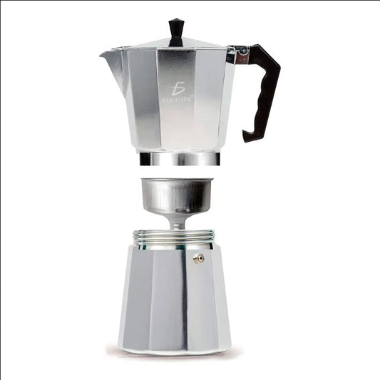 Cafetera Manual Italiana Colombiana 150ml — Control Total y Espumador Integrado