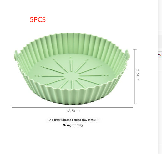 Bandeja de Silicona para Air Fryer | Cocina Limpia y Sin Pegarse