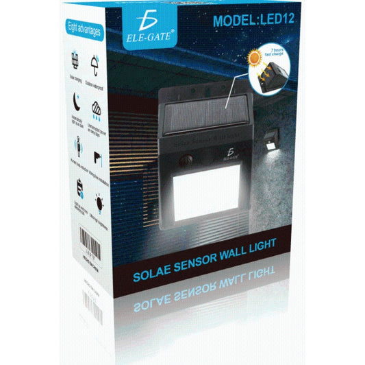 Lámpara Solar LED 270° – Iluminación Exterior Potente y Ecológica